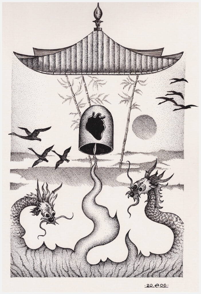 Китай (иллюстрация к стихотворению Н.Гумилева), 2006 г.